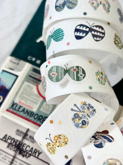 Kiss-cut Washi Tape | Butterfly (2cm)