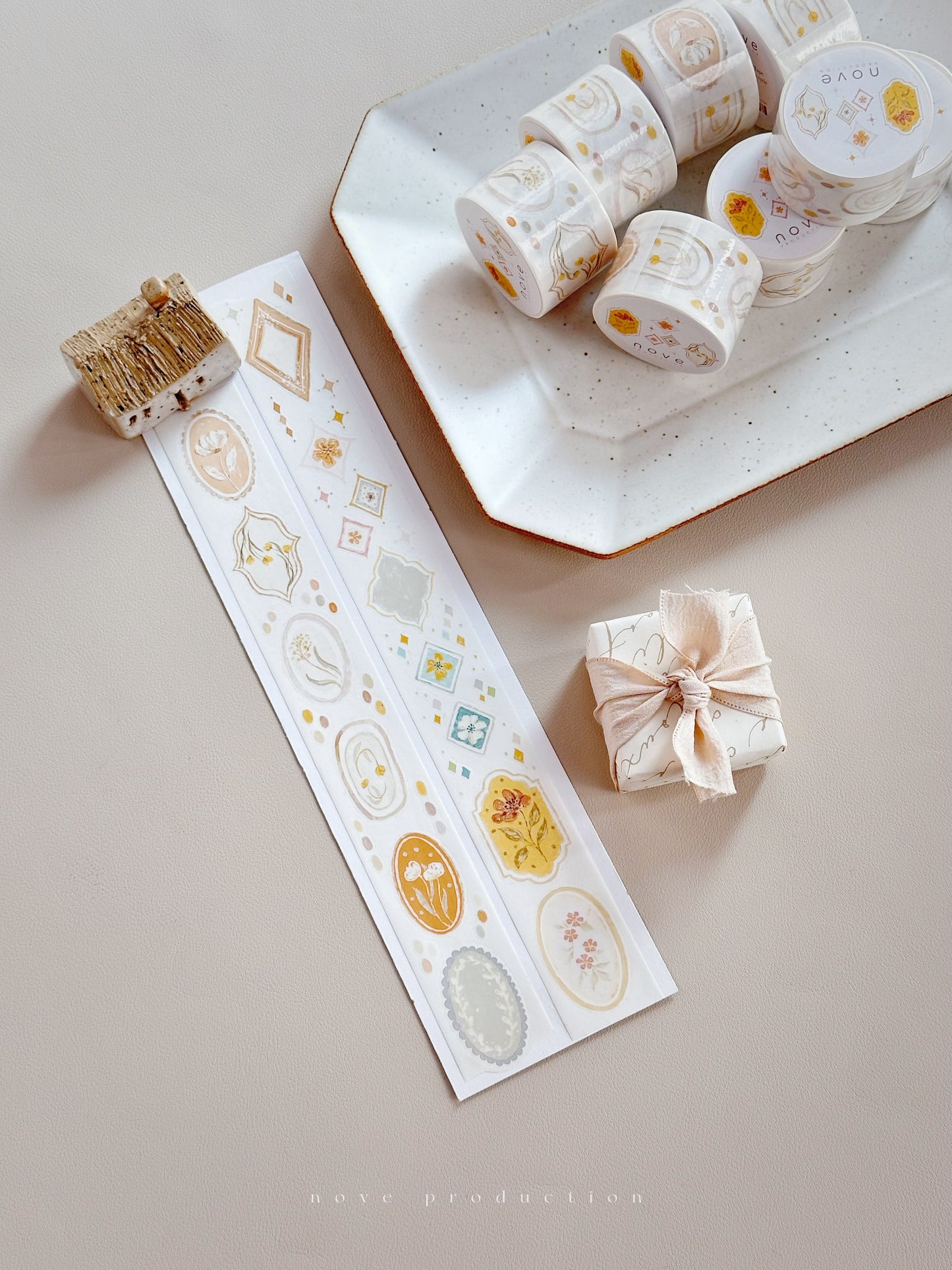 Kiss-cut Washi Tape | Slow (frame) (3cm)