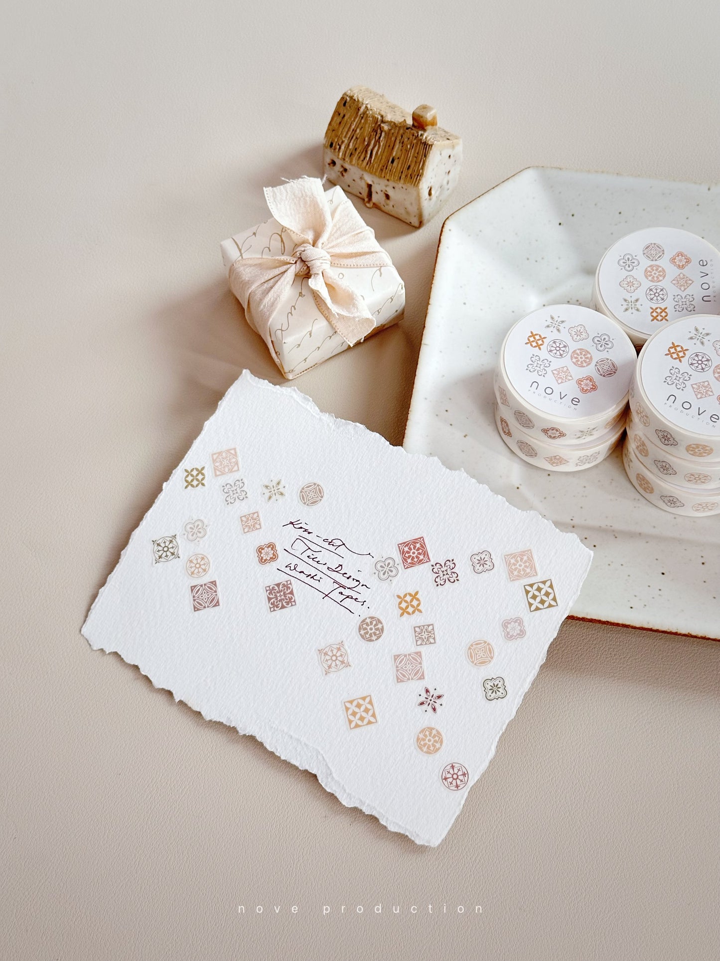Kiss-cut Washi Tape | Tiles.01 / Tiles.02