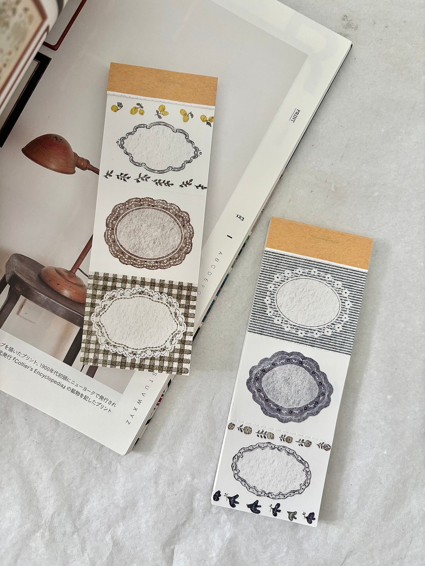 Memo Pad | Lemon, Blue