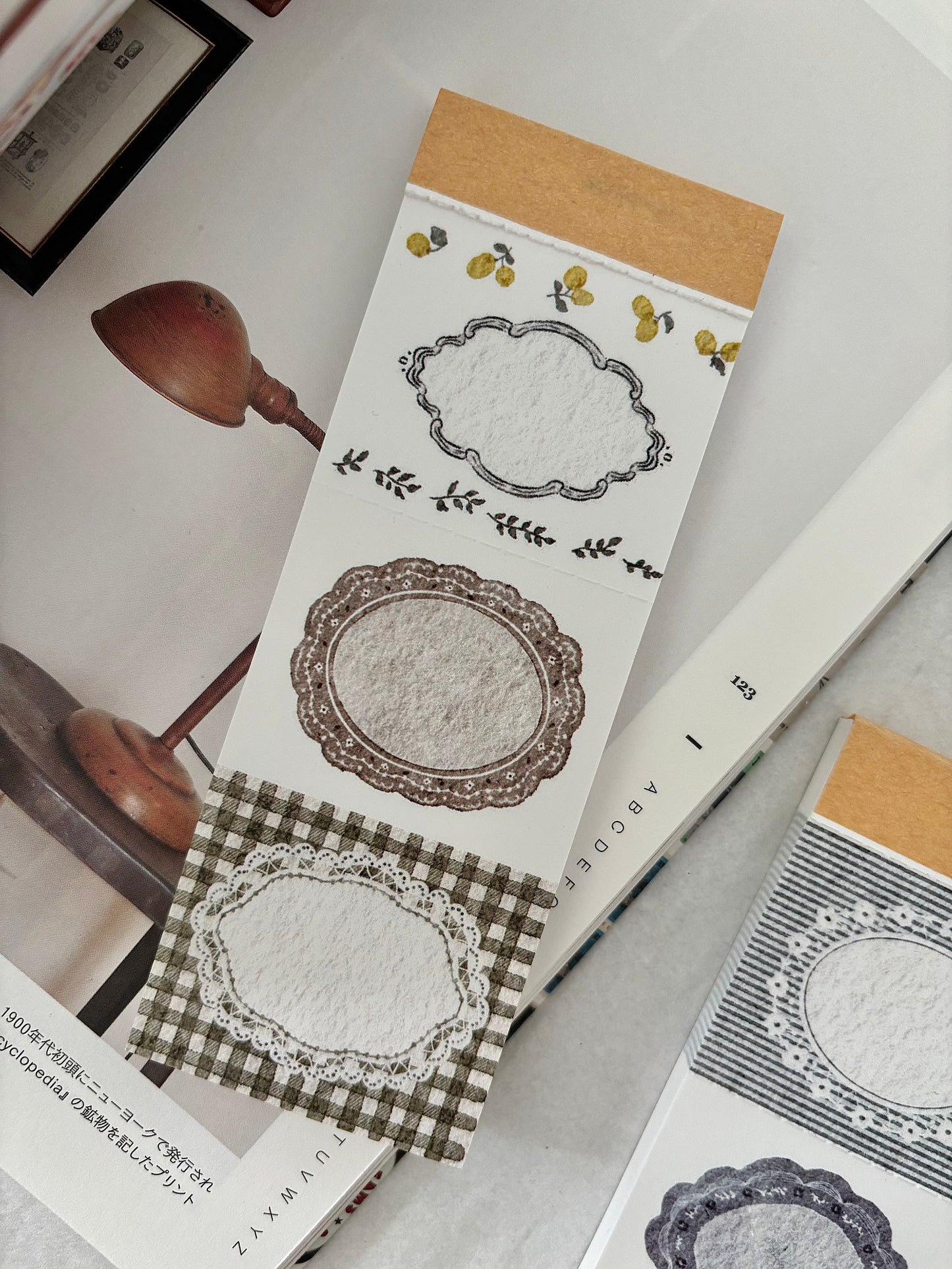 Memo Pad | Lemon, Blue