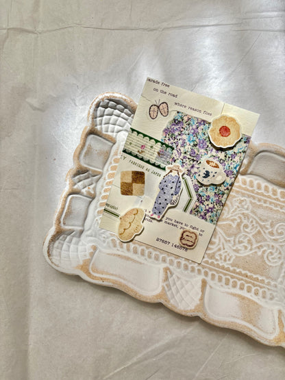 Kiss-cut Washi Tape | Afternoon tea (2.5cm)
