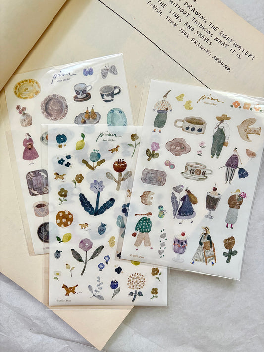 Washi Sticker | Pottery / Artsy / Horse