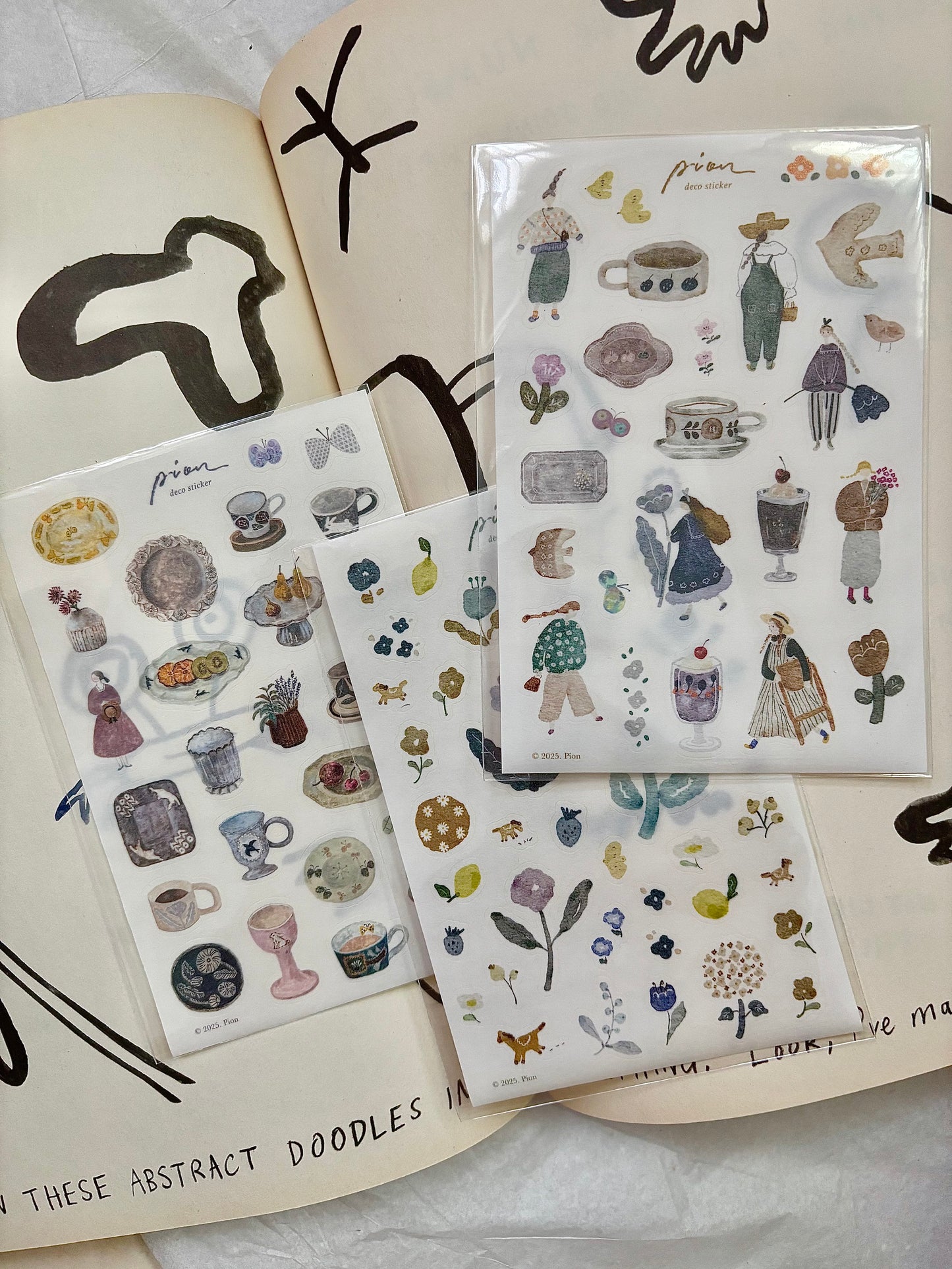 Washi Sticker | Pottery / Artsy / Horse