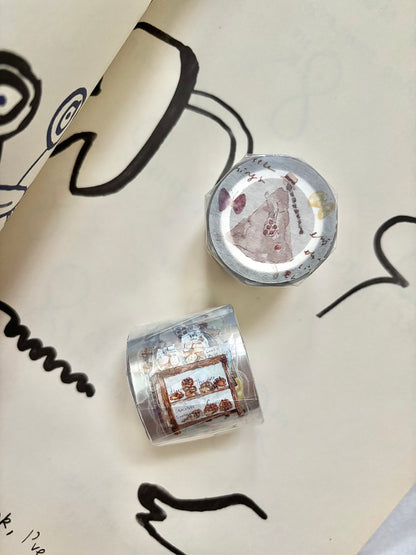 Pion Kiss-cut PET Tape | Mini Girl (3.5cm)