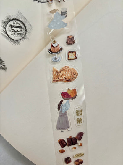 Pion Kiss-cut PET Tape | Candy (3.5cm)