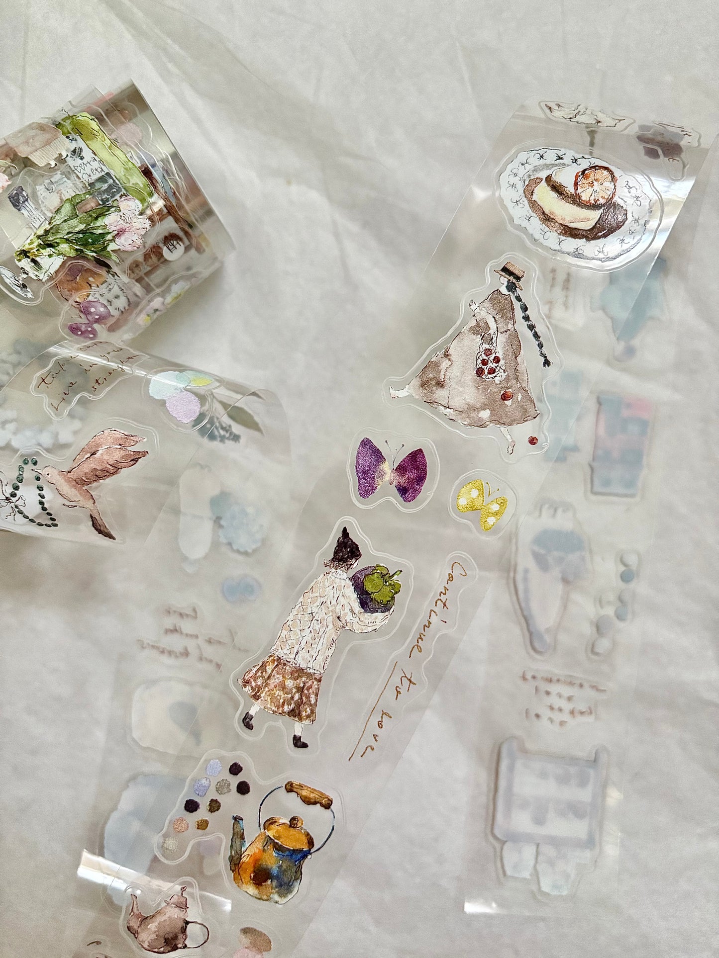 Pion Kiss-cut PET Tape | Mini Girl (3.5cm)