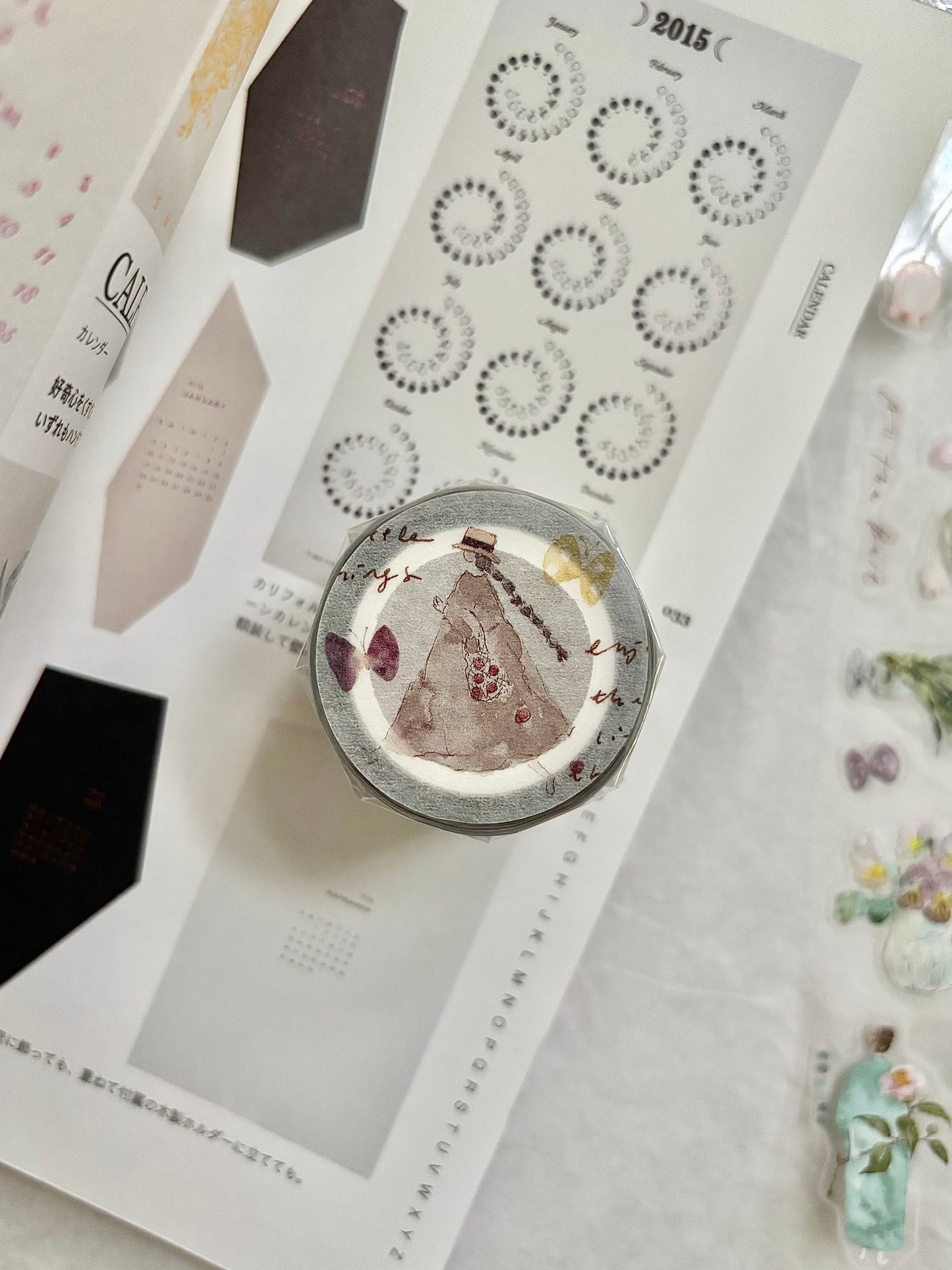Pion Kiss-cut PET Tape | Mini Girl (3.5cm)