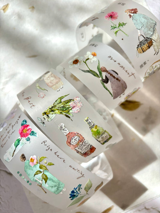 Matte PET Tape |  mini girl 2 (3.5cm)