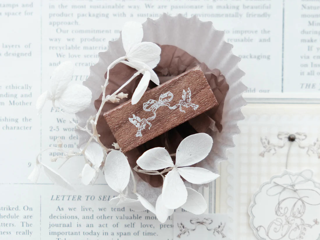 (PRE ORDER) Stamps | Bird with Ribbon