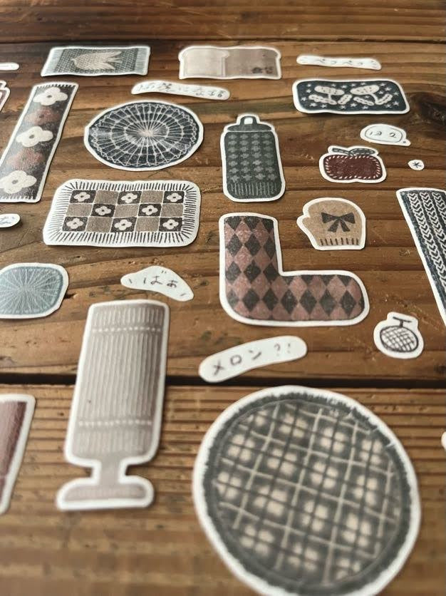 Kiss-cut Washi Tape | Fabric (5cm)