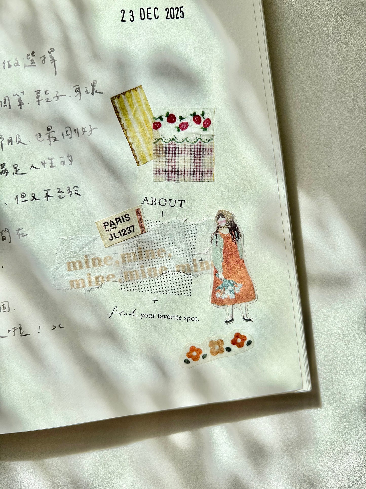 Washi Tape | Spring / Sunlight (3cm)