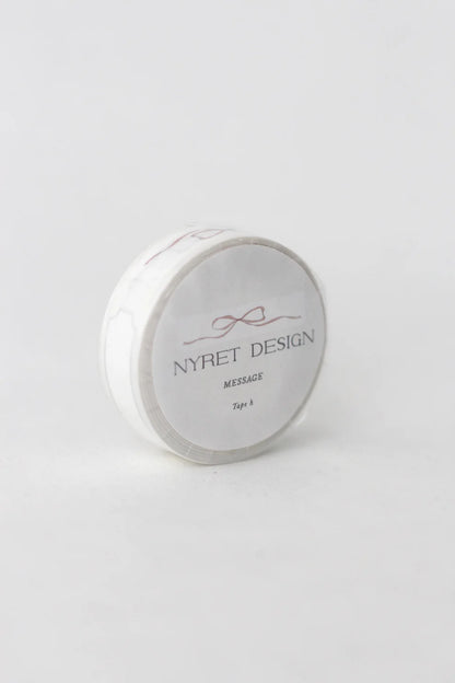 Washi Tape | Tape H - Message