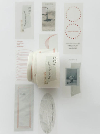 Washi Tape | Tape A - Red