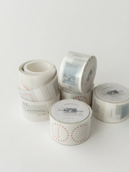Washi Tape | Tape A - Red