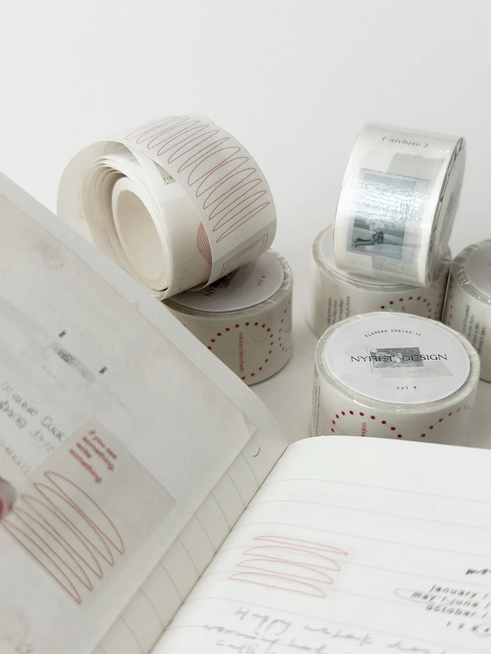 Washi Tape | Tape A - Red