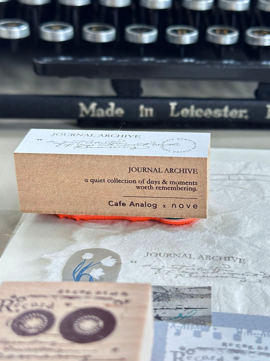 Nove Production Stamp | Journal Archive (collab: Cafe Analog)