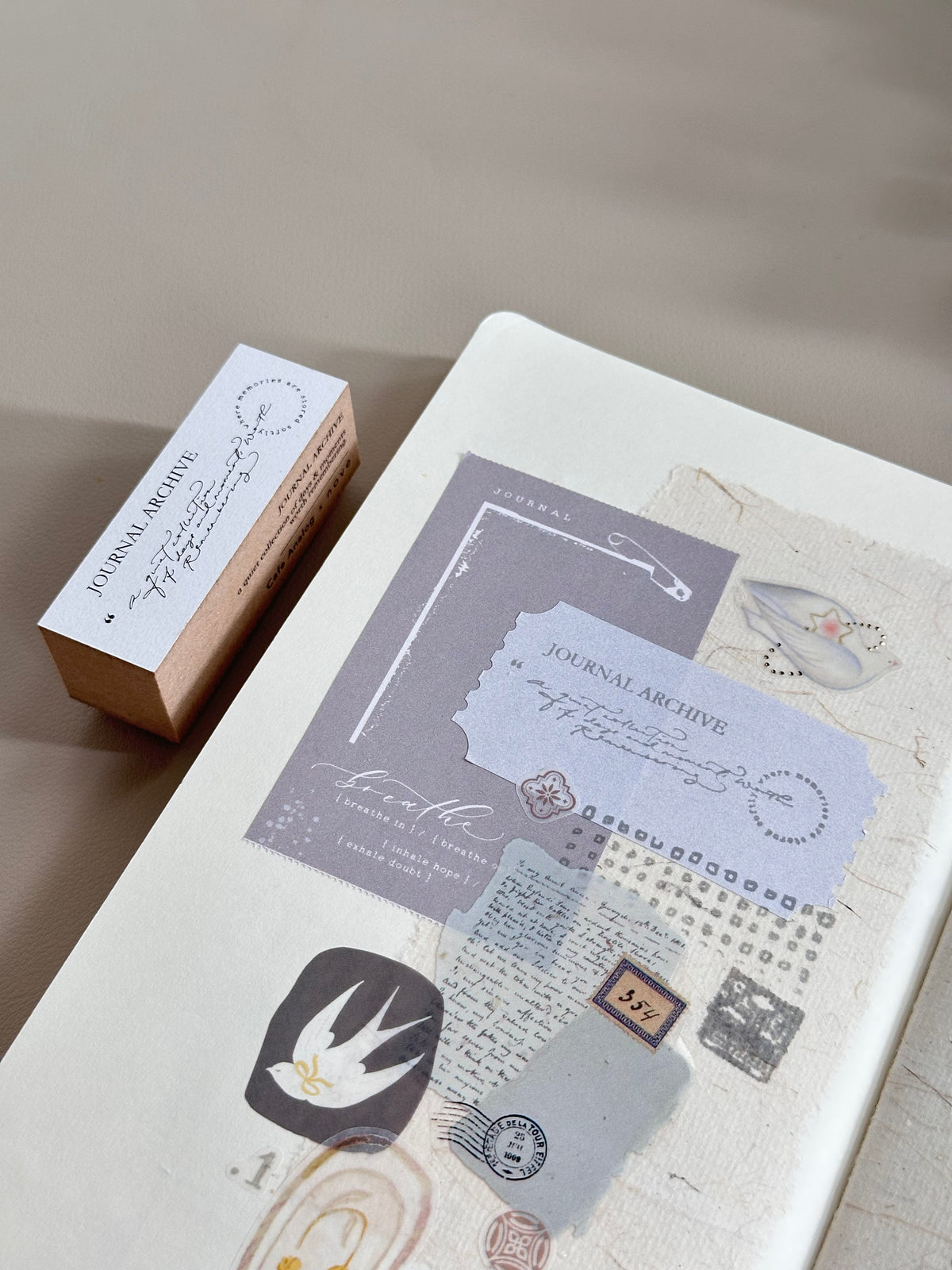 Nove Production Stamp | Journal Archive (collab: Cafe Analog)