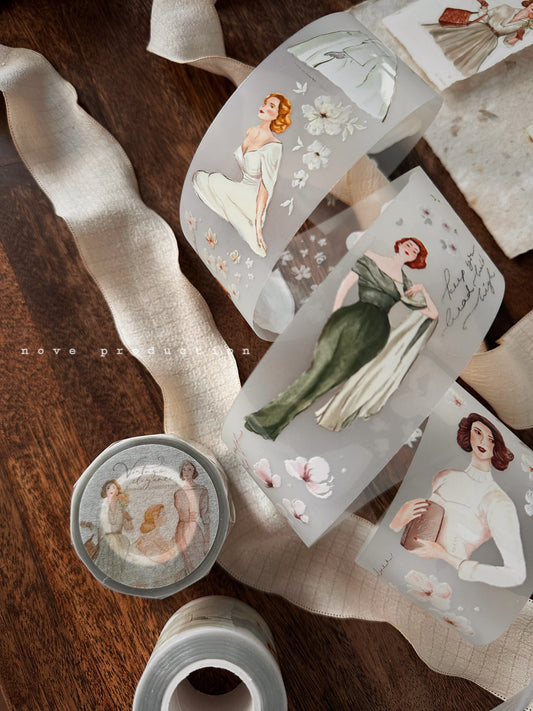 Matte PET Tape | Vintage Elegance (4.5cm)