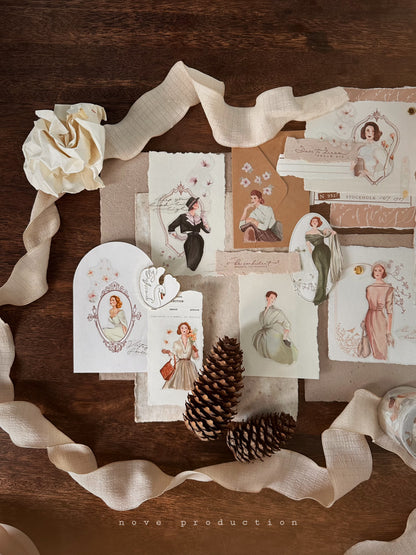 Matte PET Tape | Vintage Elegance (4.5cm)