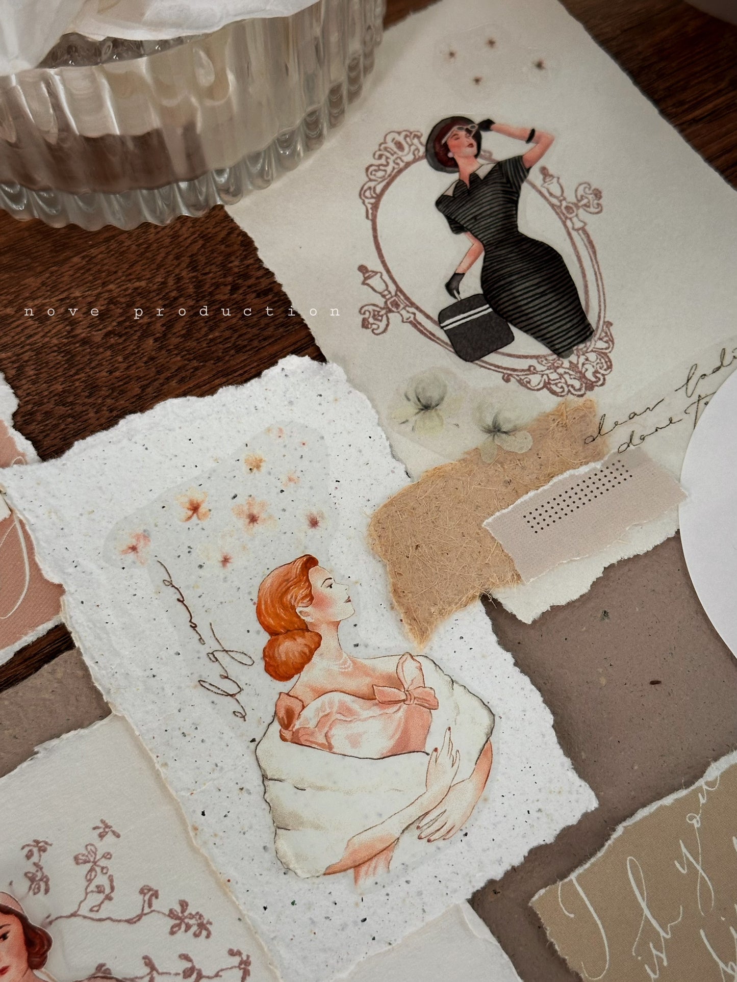 Matte PET Tape | Vintage Elegance (4.5cm)