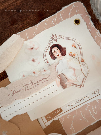 Matte PET Tape | Vintage Elegance (4.5cm)