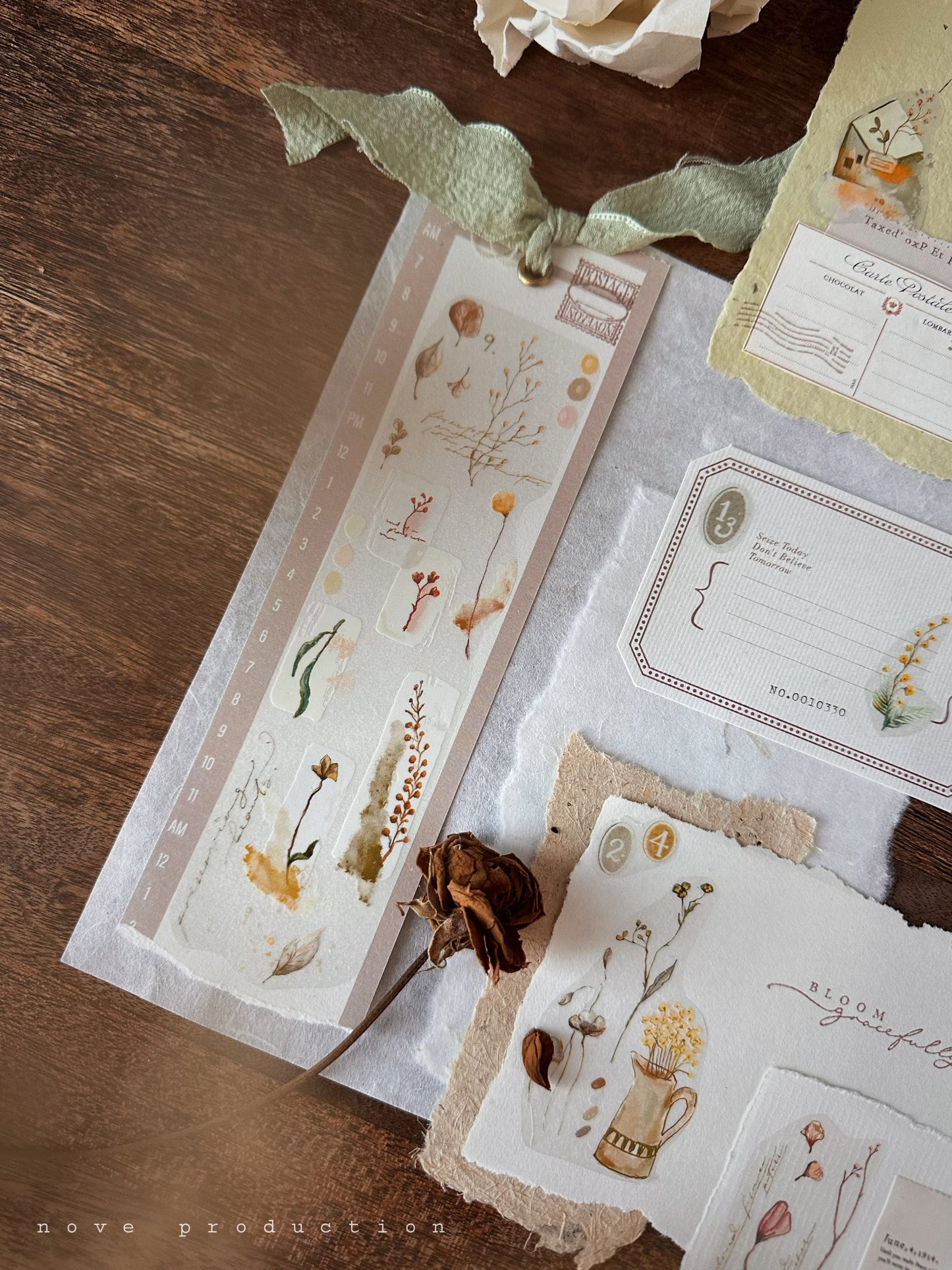 Matte PET Tape | Herbarium (4.5cm)
