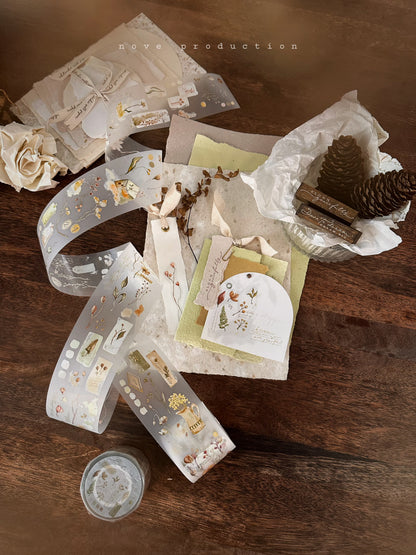 Matte PET Tape | Herbarium (4.5cm)