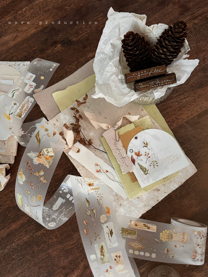 Matte PET Tape | Herbarium (4.5cm)