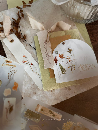 Matte PET Tape | Herbarium (4.5cm)