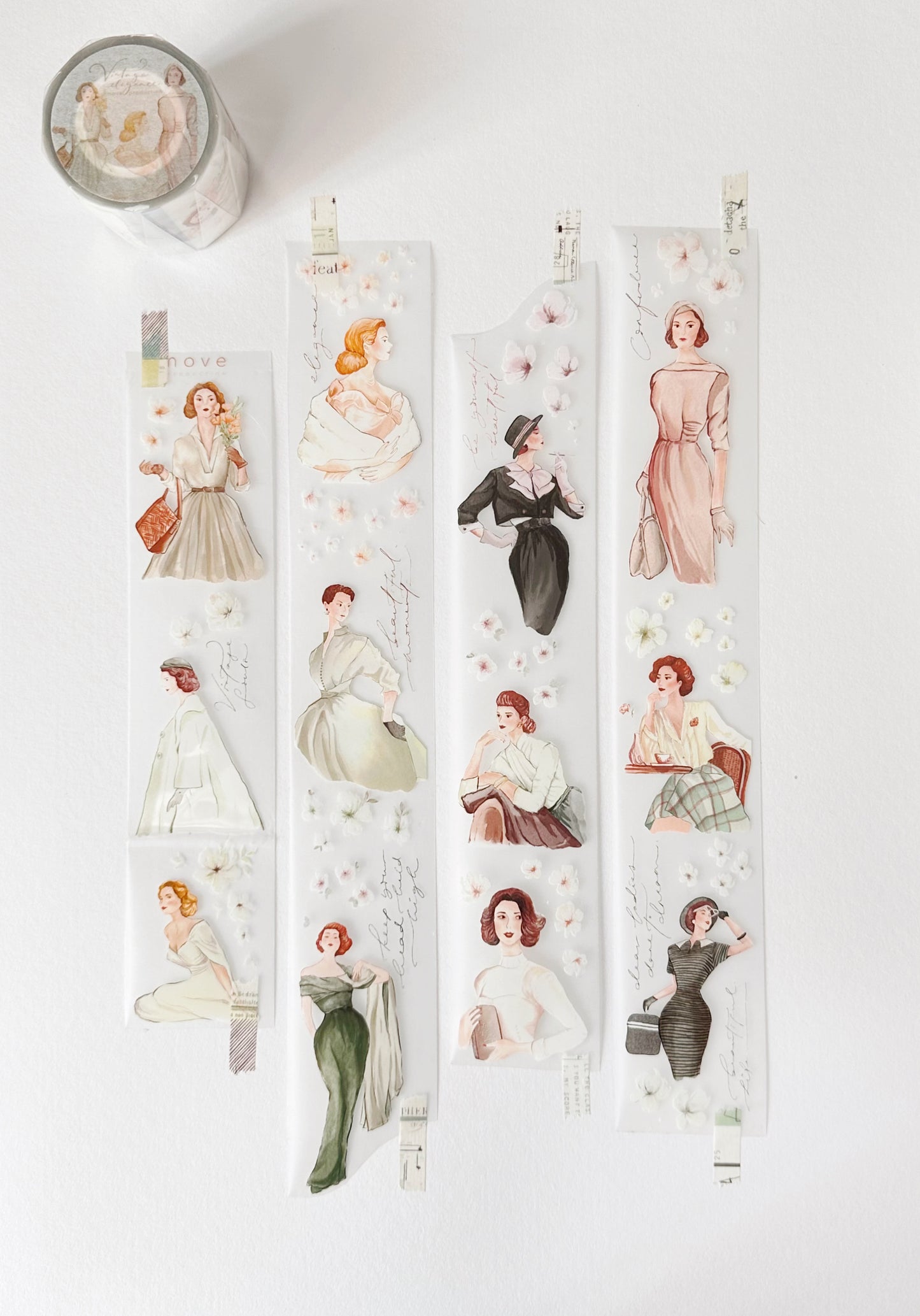 Matte PET Tape | Vintage Elegance (4.5cm)