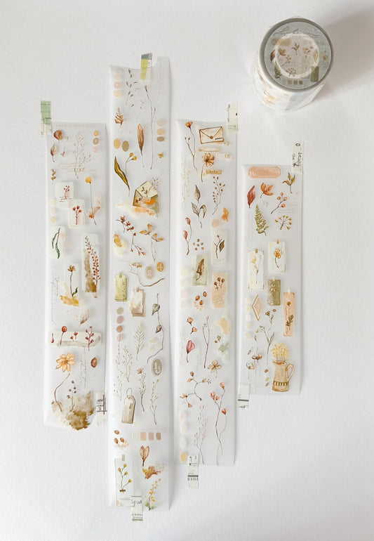 Matte PET Tape | Herbarium (4.5cm)
