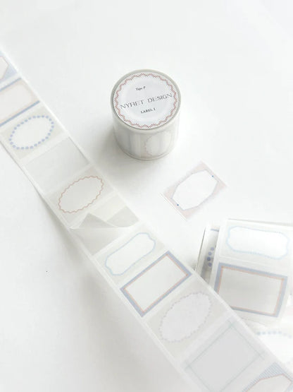 Washi Tape | Tape P - Label I