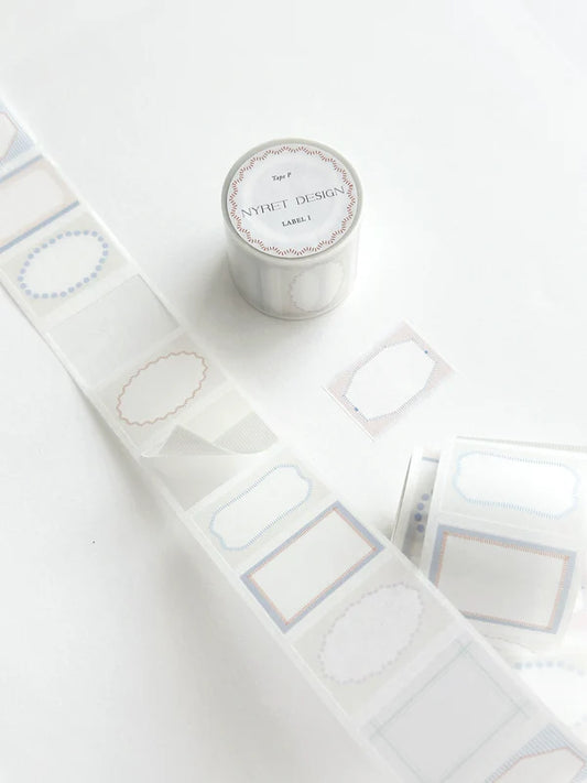 Washi Tape | Tape P - Label I