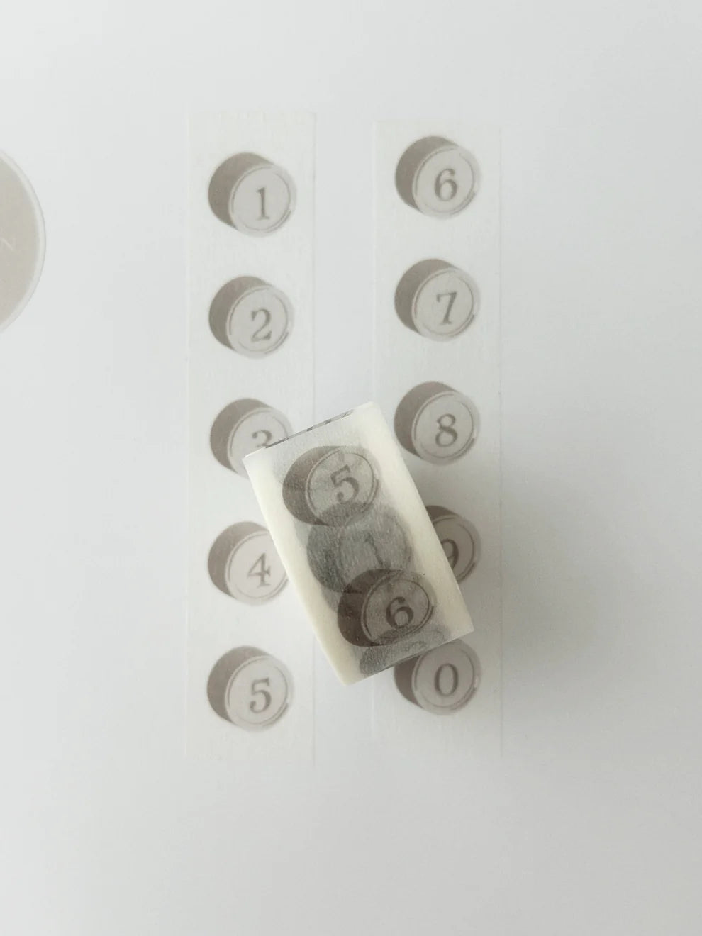 Washi Tape | Tape G - Numbers