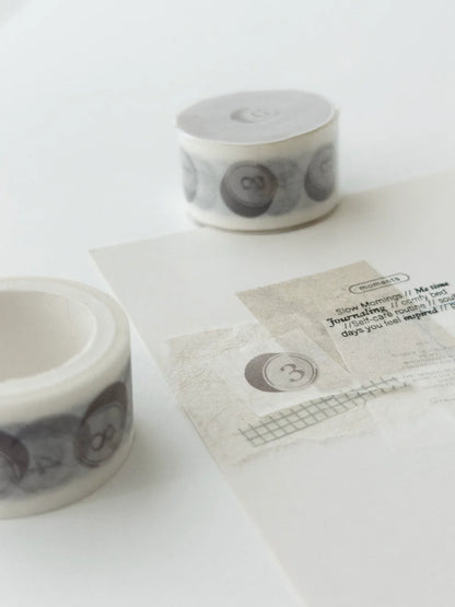 Washi Tape | Tape G - Numbers