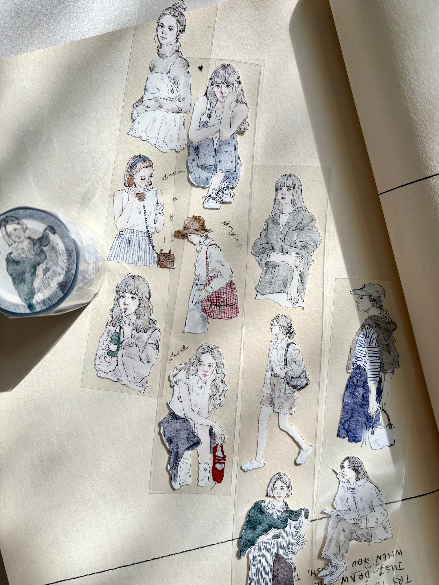 Glossy PET Tape | Slow Days (3.5cm)
