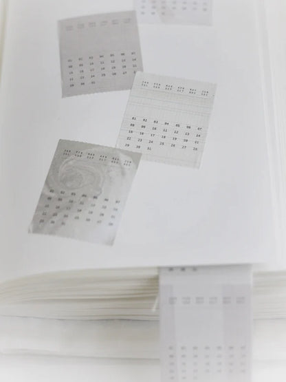 Paper Tape | Tape R - Calendar