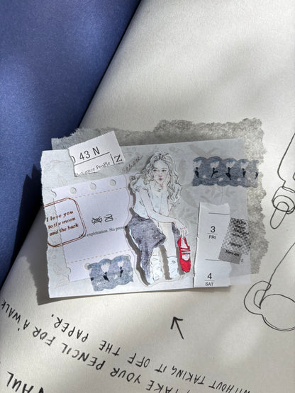Glossy PET Tape | Slow Days (3.5cm)