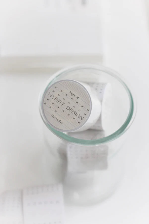 Paper Tape | Tape R - Calendar