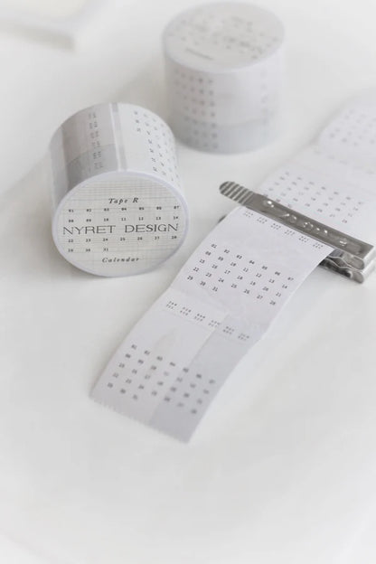 Paper Tape | Tape R - Calendar