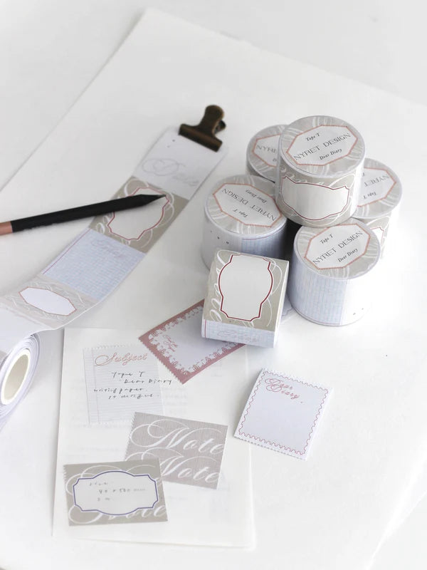 Paper Tape | Tape T - Dear Diary