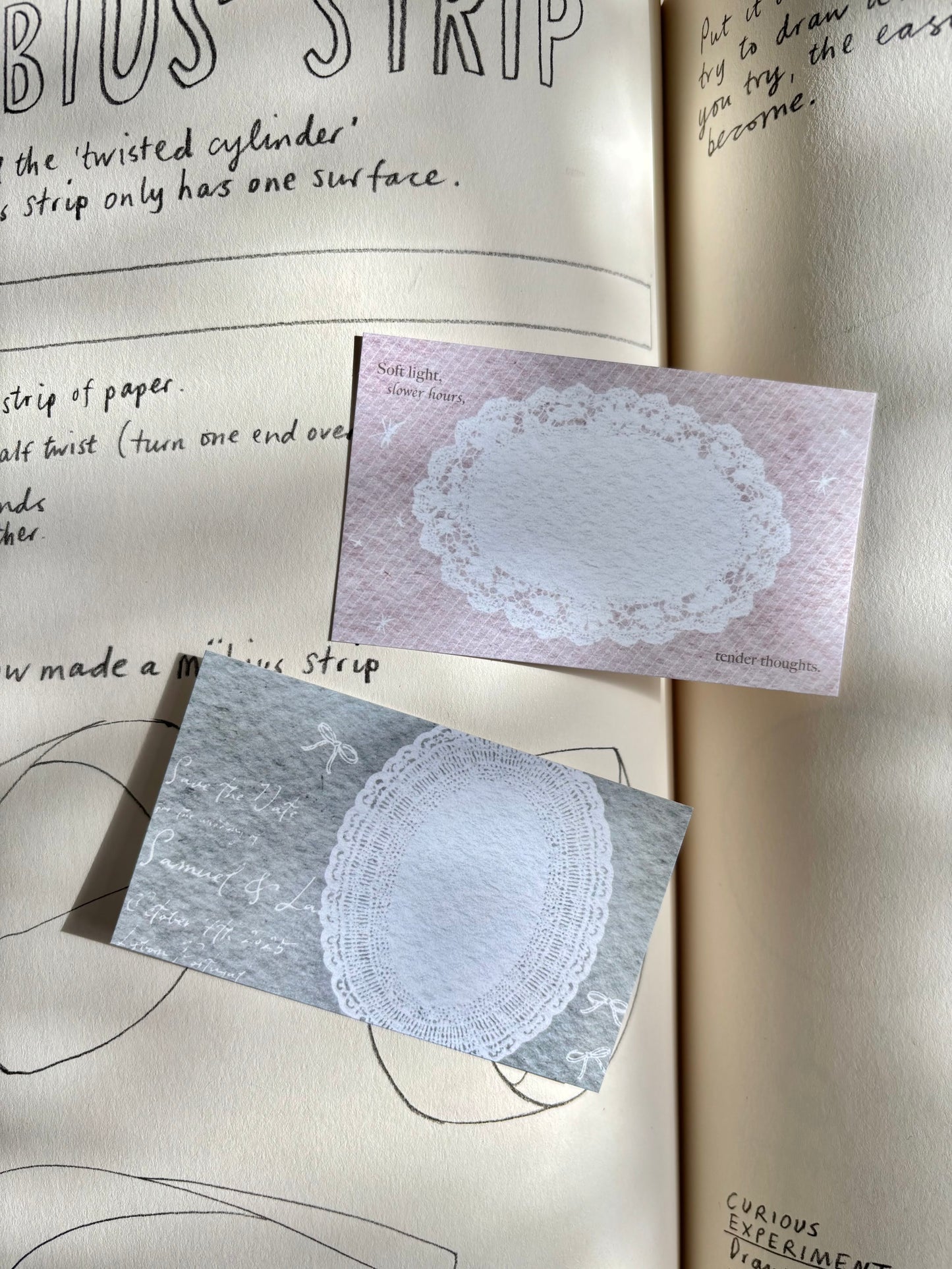 Memo Card | Lace Frame