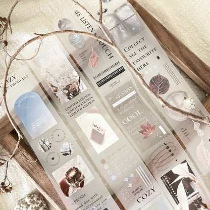 Matte PET Tape | COZY # in progress (4cm)