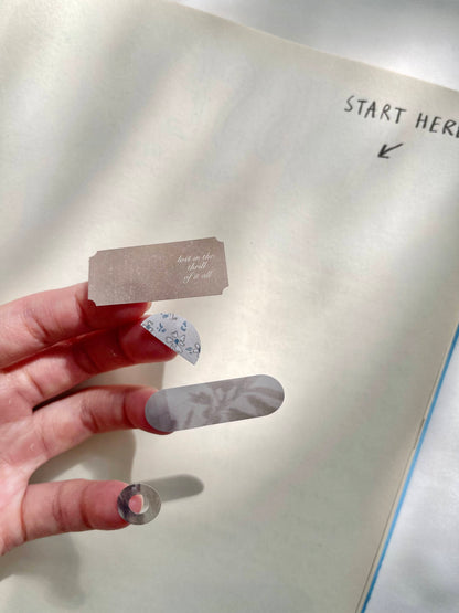Kiss-cut Paper Tape |  Sticky Note (4.5cm)