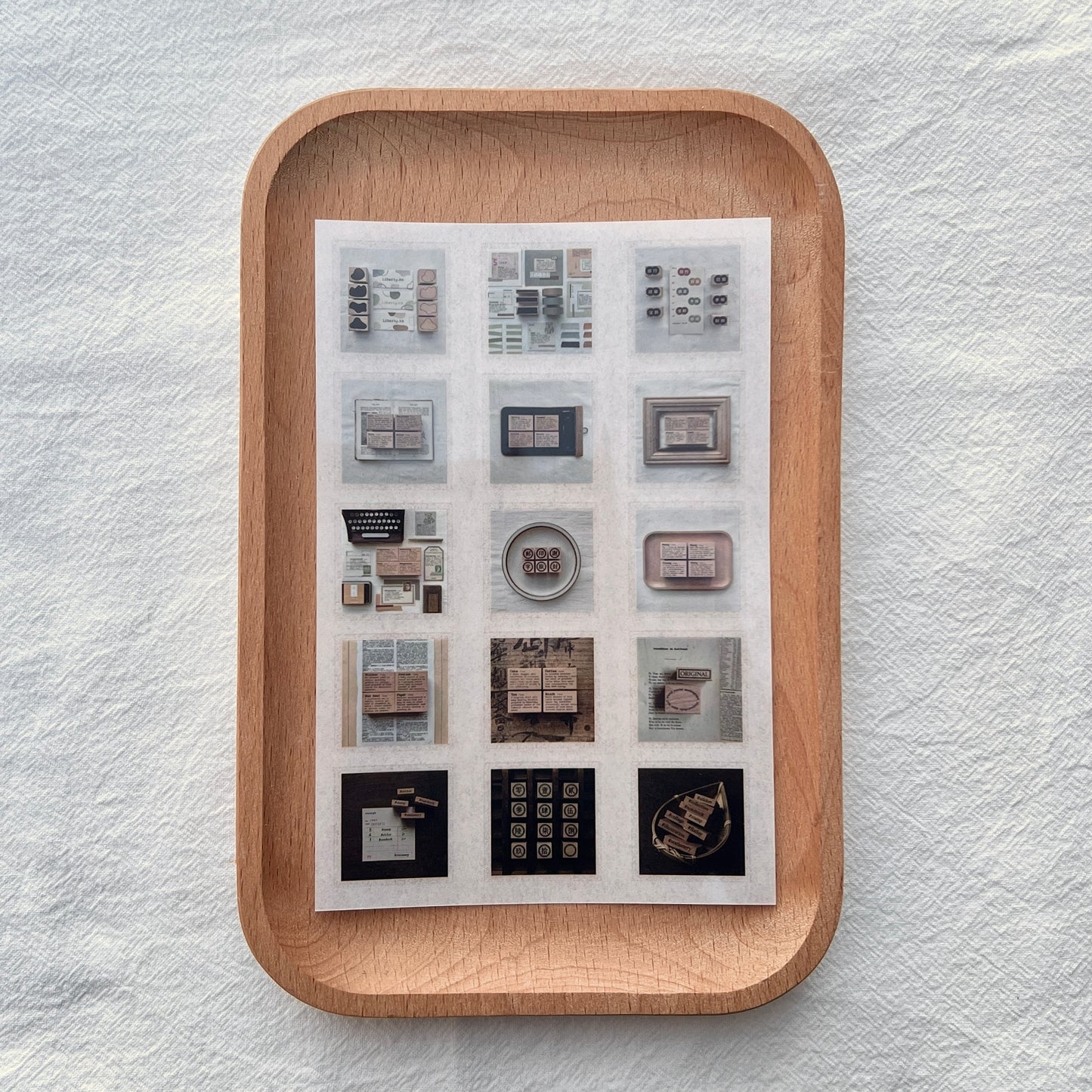 Transfer Stickers | Stamp Frames (set of 2 sheets)