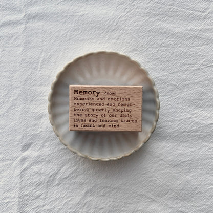 Stamps | Dictionary Series: Memory, Analog