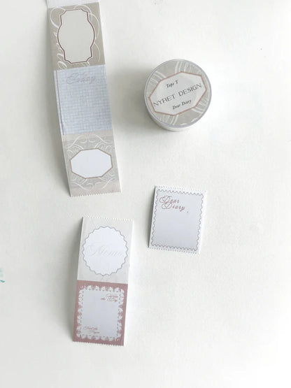 Paper Tape | Tape T - Dear Diary