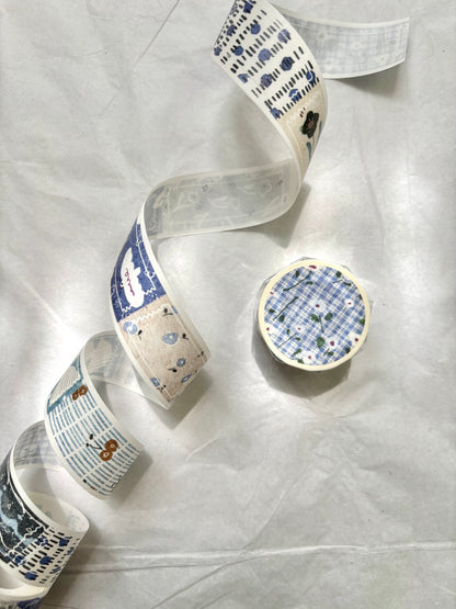 Kiss-cut Washi Tape |  Ten Parts (2.5cm)