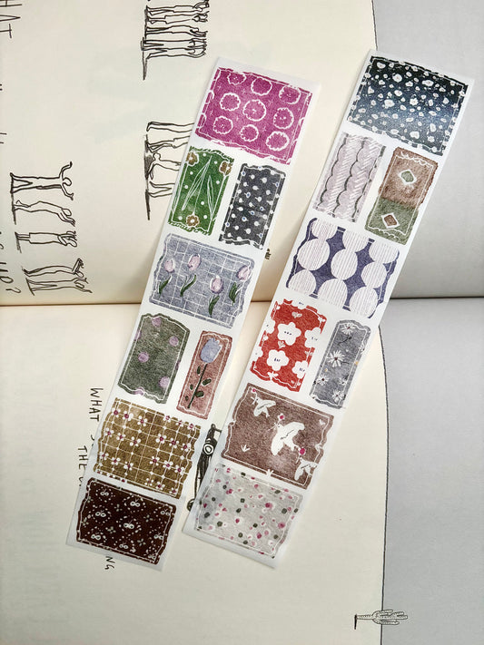 Kiss-cut Washi Tape |  Candy paper (5cm)